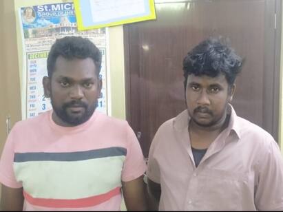 Madurai police arrest two persons involved in 17 theft cases Seize jewelry money 17 திருட்டுகள்... தில்லாய் சுற்றி வந்த இருவர் கைது நகை, பணம் பறிமுதல்!
