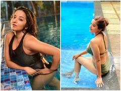 Monalisa Photo: साड़ी छोड़ ग्रीन बिकिनी में भोजपुरी सेंसेशन मोनालिसा ने बढ़ाया इंटरनेट का पारा, फोटो देख फैंस हुए क्लीन बोल्ड