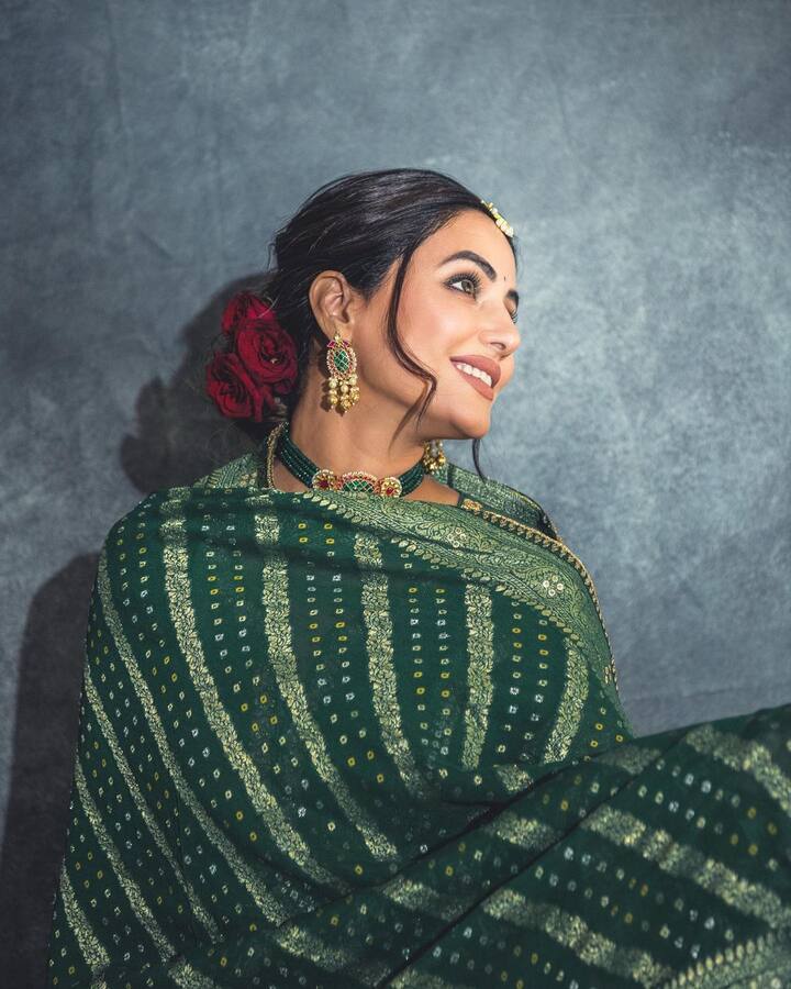 छोट्या पडद्यावरील लोकप्रिय अभिनेत्री म्हणजे हिना खान. (photo:realhinakhan/ig)