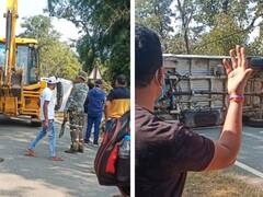 Chhattisgarh News: बीजापुर में चुनाव की ड्यूटी से लौट रहे जवानों की बस पलटी, 5 जवान गंभीर रूप से घायल, इलाज जारी