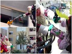 Watch: अस्पताल में बच्चों को गिफ्ट देने अजीबोगरीब तरीके से पहुंचा 'सांता क्लॉज', वीडियो देख हैरान हो जाएंगे