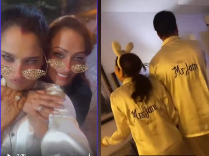 Ankita Lokhnade And Vicky Jain Party: अंकिता लोखंडे और विक्की जैन की शादी के बाद भी उनका जोश हाई बना हुआ है. अगर कोई ये सोच रहा है कि वो एक दूसरे को टाइम दे रहे हैं तो ऐसा बिल्कुल नहीं है. देर रात अंकिता अपने नए नवेले ससुराल में भी दोस्तों के साथ पार्टी करती नजर आईं.