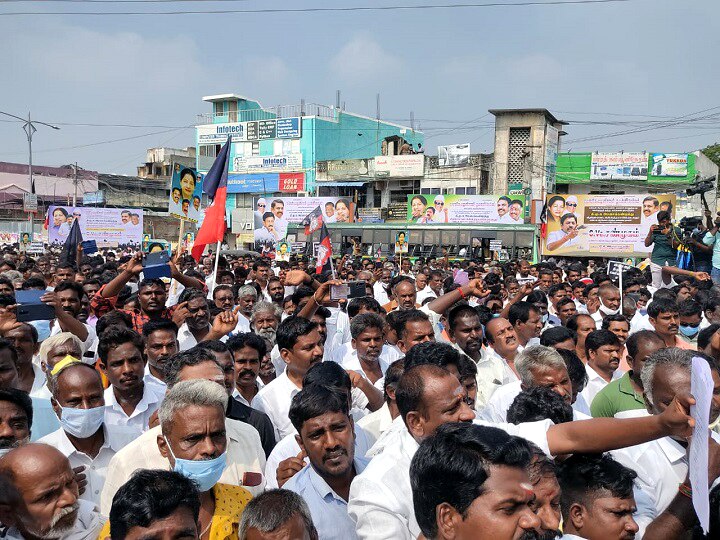 ஓராயிரம் கருணாநிதிகள் வந்தாலும் அதிமுகவை ஆட்டவோ அழிக்கவோ முடியாது - சி.வி.சண்முகம் பேச்சு