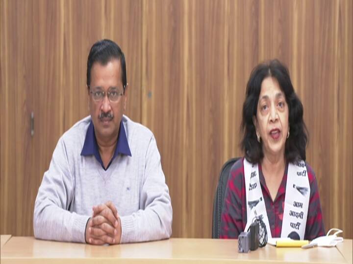 goa BJP MLA Alina Saldanha Joins Aam Aadmi Party as Arvind Kejriwal Gets Joined Alina Saldanha Join AAP: आम आदमी पार्टी में शामिल हुईं बीजेपी की विधायक अलीना सल्दान्हा, अरविंद केजरीवाल ने कराया शामिल