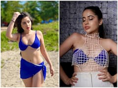 Urfi Javed Photo: ब्लू ट्यूबटॉप पर जालीदार नेट पहन उर्फी जावेद ने दिखाई अदाएं, यूजर्स ने कहा- मच्छरदानी क्यों पहन ली?