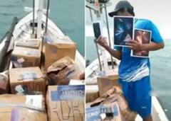 Trending News: मछली पकड़ने गए मछुआरों को समुद्र में तैरते मिले बॉक्स, खोला तो मिला खजाना!