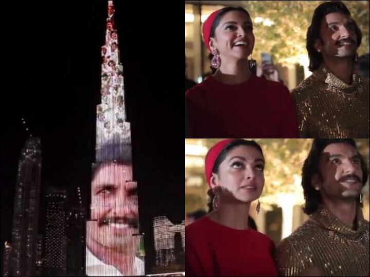 Ranveer Singh & Deepika Padukone Beam With Joy As '83' Trailer Lights Up Dubai's Burj Khalifa. Watch Video Ranveer Singh & Deepika Padukone Beam With Joy As '83' Trailer Lights Up Dubai's Burj Khalifa. Watch Video