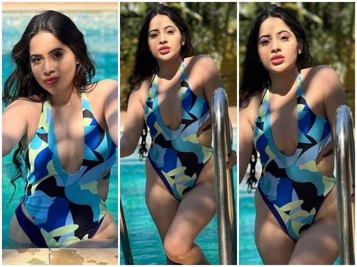 Urfi Javed Latest Photos: अभिनेत्री उर्फी जावेद (Urfi Javed) ने एक बार फिर से अपने लेटेस्ट लुक से फैंस को हैरान कर दिया है. उर्फी जावेद नीले रंग का स्विम सूट (Urfi Javed Swimsuit) पहने पूल में उतरी तो इस दौरान की उनकी तस्वीरें जमकर वायरल हो रही हैं. आगे की स्लाइड्स में देखिए उर्फी जावेद (Urfi Javed Latest Look) का ये मस्ताना अंदाज.