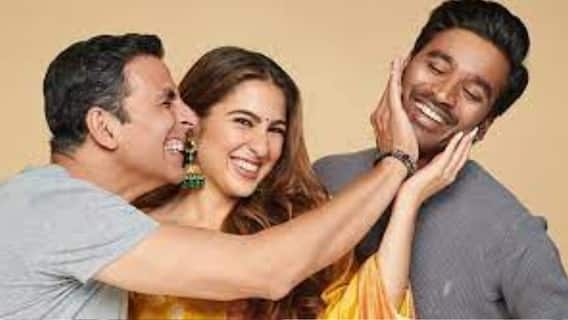 Filmstar: আত্রাঙ্গি রে-এর গানের শ্যুটিংয়ে অক্ষয়, সারা, ধনুস। Bangla News