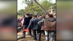 Rajib Banerjee: ডোমজুড়ে বিক্ষোভের মুখে রাজীব বন্দ্যোপাধ্যায়, দেখানো হল কালো পতাকা | Bangla News