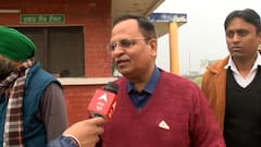 Delhi Health Minister Satyendar Jain inspects hospitals in Punjab