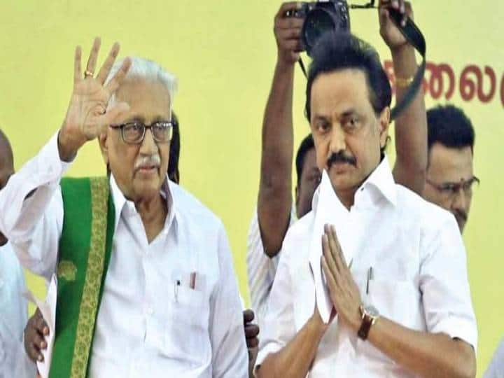 celebration  of fmr Dmk Gen secy K.Anbazhagan DMK President MK Stalin  Write letters  to Party Cadres அன்பழகன் நூற்றாண்டு விழா: தொண்டர்களுக்கு திமுக தலைவர் ஸ்டாலின் மடல்!