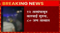 Hookah Parlour: वाकोला परिसरात हुक्का पार्लरवर पोलिसांचा छापा,80 जण ताब्यात : Abp Majha