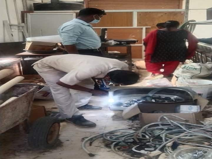 2 lakh worth electric motor theft at Thiruvarur Central University திருவாரூர் மத்திய பல்கலைக்கழகத்தில் 2 லட்சம் மதிப்புள்ள மின் மோட்டார் திருட்டு