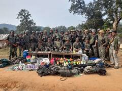 Chattisgarh News: पुलिस और आईटीबीपी ने तलाशी में जंगल से नक्सल सामग्री का जखीरा पकड़ा, जानिए क्या क्या मिला