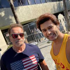 Biggboss Winner: టెర్మినేటర్ హీరో ఆర్నాల్డ్‌తో బిగ్‌బాస్ విన్నర్