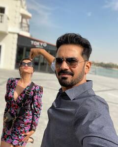 Rubina Dilaik Is Turning Up The Heat In A Floral Printed Dress In UAE, See PICS