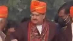 JP Nadda ने Haridwar में निकाला भव्य रोड शो, देखिए तस्वीरें | EXCLUSIVE