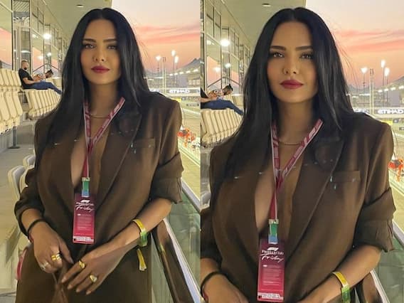 Esha Gupta Latest Photos: ईशा गुप्ता ने इस ब्लेजर लुक से मचा दिया हंमागा, भरे इवेंट में पहुंची थीं इस अंदाज में