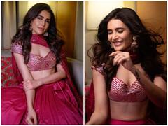 Karishma Tanna Photo: शादी की खबरों के बीच कुछ इस अंदाज में करिश्मा तन्ना ने जारी किया रेड अलर्ट, खूबसूरत स्माइल और दिलकश अदाओं पर फैंस हार बैठे दिल