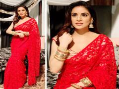 Shraddha Arya Video: कभी बिजली तो कभी रानी बन श्रद्धा आर्या ने लगाई डांस फ्लोर पर आग, रेड साड़ी में खूबसूरती देख नजरें हटाना हो गया मुश्किल