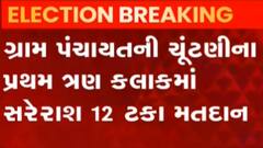કોણ બનશે સરપંચ?: ગ્રામ પંચાયતની ચૂંટણીના પહેલા ત્રણ કલાકમાં ક્યાં કેટલું નોંધાયું મતદાન?