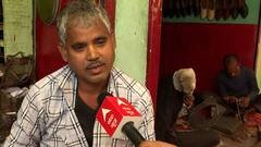 UP leather shoe industry SUFFERS; Shoe makers share problems; demand shops