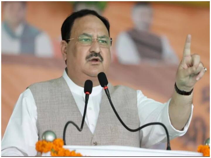 UP Election 2022 JP Nadda attacks opposition parties in Ambedkar Nagar ANN UP Election 2022: अंबेडकर नगर में विपक्ष पर बरसे जेपी नड्डा, बोले- 'हम गन्ना की चिंता करते हैं और वो जिन्ना की'