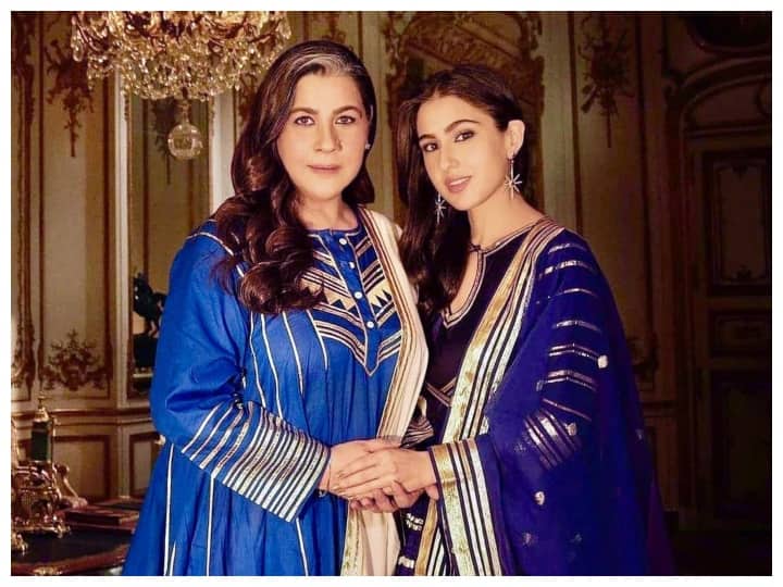 When Sara Ali Khan told Amrita Singh her desire to become a heroine her mother showed the mirror saying The age of sister tun-tun is gone जब Sara Ali Khan ने Amrita Singh को बताई हीरोइन बनने की इच्छा, मां ने ये कहते हुए दिखाया आईना, 'बहन टुन-टुन का जमाना गया'