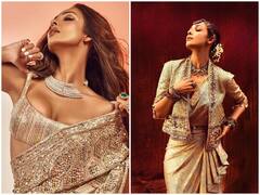 Malika Arora Photo: साड़ी में भी मलाइका का नहीं है कोई तोड़, हुस्न के जादू से कुछ यूं गिराती हैं बिजलियां