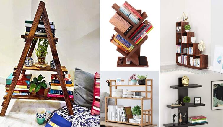 Amazon Offer on Wooden Bookshelf Buy stylish Bookshelf for home Buy Bookshelf online Compact Bookshelf Online Trendy Bookshelf for home Wooden Showcase for Home Best Quality Bookshelf Home Décor Amazon Deal: ड्रॉइंग रूम के लिए खरीदें ये बेहद सस्ती और स्टाइलिश Wooden Bookshelf, कीमत 700 रुपये से शुरू