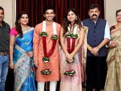 Jitendra Awhad Daughter Reception in Goa : आधी साधेपणानं लग्न, मग गँड रिसेप्शन ABP Majha