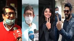 KMC Election 2021: গণতন্ত্রের উৎসবে সামিল টালিগঞ্জ, পুরভোটের লাইনে তারকারাও