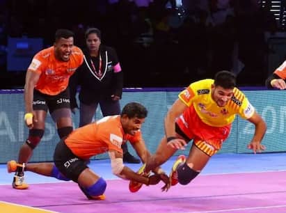 know about substitute players and review in Pro Kabaddi League 2021-22, see full details PKL 2021-22: એક ટીમને કેટલા મળે છે રિવ્યૂ, કેટલા ખેલાડીઓ હોય છે સબસ્ટીટ્યૂટ, જાણો પ્રૉ કબડ્ડીના નવા નિયમો વિશે..........
