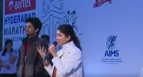 Nani-Saipallavi : ఎయిర్ టెల్ లో 10కే మారథాన్ లో పాల్గొన్న శ్యామ్ సింగరాయ్ టీం