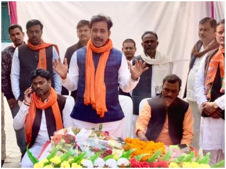 Uttar Pradesh Assembly Election BJP Jan Vishwas Yatra Minister Anil Rajbhar ANN UP Election 2022: गाजीपुर में जनसंपर्क करने पहुंचे मंत्री अनिल राजभर, ओमप्रकाश राजभर को लेकर कही ये बड़ी बात