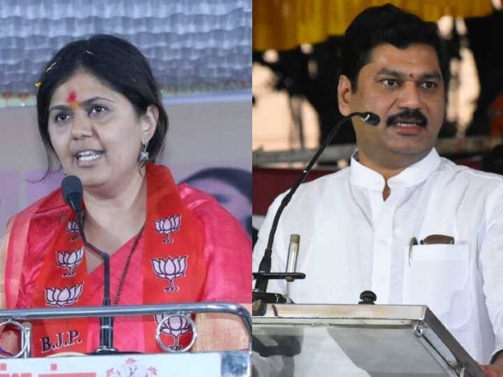 Pankaja Munde and Dhananjay Munde slam eachother  in beed political rally दोन वर्ष टाळ कुटत होते का?, पंकजा मुंडेंची टीका; विधानसभा राखता आली नाही म्हणत धनजंय मुंडेंचा पलटवार