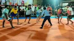 PHOTO : आमदार ऋतुराज पाटलांनी मारलं मैदान; कबड्डीच्या मैदानात दाखवलं कसब