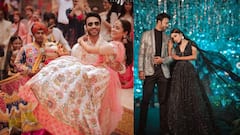 Ankita Lokhande Post Marriage: নীল শাড়ি, মাথায় ঘোমটা, ভিকির হাত ধরে শ্বশুরবাড়িতে প্রবেশ অঙ্কিতার