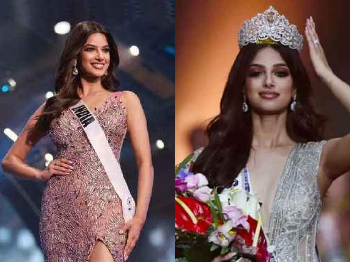 watch miss universe 2021 harnaaz sandhu slipped on miss universe 2022 stage infront of people ਸਟੇਜ 'ਤੇ ਸਭ ਦੇ ਸਾਹਮਣੇ ਹਰਨਾਜ਼ ਸੰਧੂ ਦਾ ਫਿਸਲਿਆ ਪੈਰ, ਅੱਗੇ ਕੀ ਹੋਇਆ, ਦੇਖ ਕੇ ਹੋ ਜਾਓਗੇ ਹੈਰਾਨ