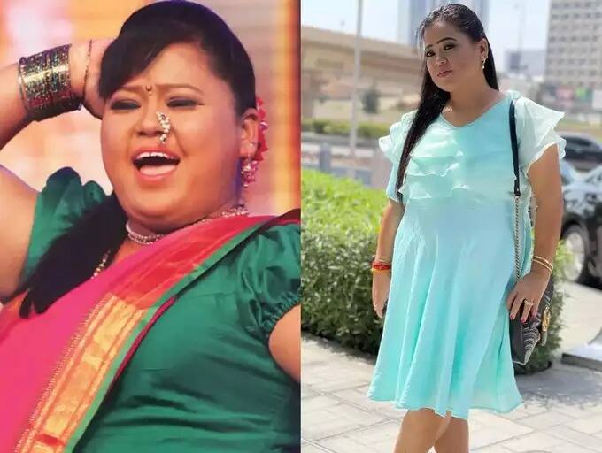 भारती सिंह (Bharti Singh): कॉमेडियन भारती सिंह ने इस साल गजब का बॉडी ट्रांसफॉर्मेशन किया है. मीडिया रिपोर्ट्स के अनुसार, भारती ने 15 किलो के आस-पास वजन कम किया है. इस तस्वीर में आप भारती का ट्रांसफॉर्मेशन देख सकते हैं.