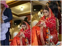 Watch: सुबह तक चली शादी की रस्में, थक कर शादी के बीच में ही सो गई दुल्हन