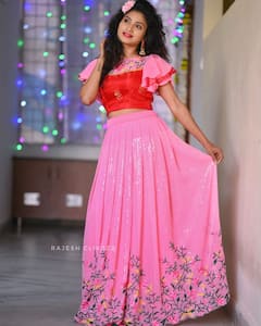 Janaki Kalaganaledu Serial Actress Vishnu Priya Photos: సీరియల్స్ లో నాటు నాటు.. బయట క్యూట్ క్యూట్ గా విష్ణు ప్రియ