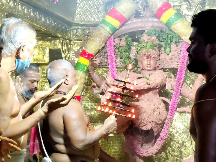 ஆருத்ரா தரிசனம்: உலகின் மிக பெரிய நர்த்தன சுந்தர நடராஜர் சிலைக்கு சிறப்பு அபிஷேகம்