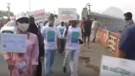 ఆజాదీ కా అమృత్ ఉత్స‌వాల్లో న‌దీ అమృత్ ర్యాలి