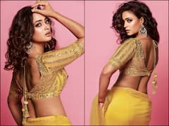 Shweta Tiwari Is Giving Out 'Chikni Chameli' Vibes Draped In A Yellow Saree, See PICS