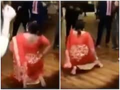 Watch: 'बैंग बैंग' गाने पर आंटी ने किया शानदार डांस, ऐसे मूवस नहीं देखे होंगे आपने !