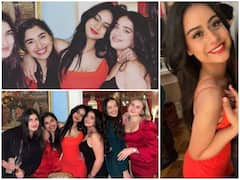 Ajay Devgn & Kajol’s Daughter Nysa Devgn Looks Ravishing In RED As She Parties Hard With Friends- See Pics