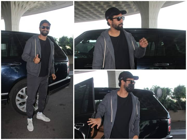 Vicky Kaushal Spotted: 9 दिसंबर की ही तो बात है जब विक्की कौशल (Vicky Kaushal) और कैटरीना कैफ (Katrina kaif) शादी के बंधन में बंधे. शादी के बाद दोनों हनीमून पर गए और वापस लौटने के बाद घर परिवार के साथ आगे की रस्मों को दोनों ने पूरा किया. वहीं रविवार को नए घर की पूजा भी की थी. लेकिन अब विक्की के काम पर लौटने का वक्त आ गया है.
