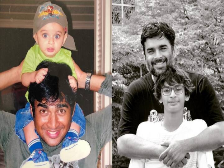 madhavan shifted to dubai for his son's olympics dream Madhavan R | மகனின் ஒலிம்பிக் கனவு...குடும்பத்துடன்  துபாய்க்கு குடியேறிய மாதவன்!